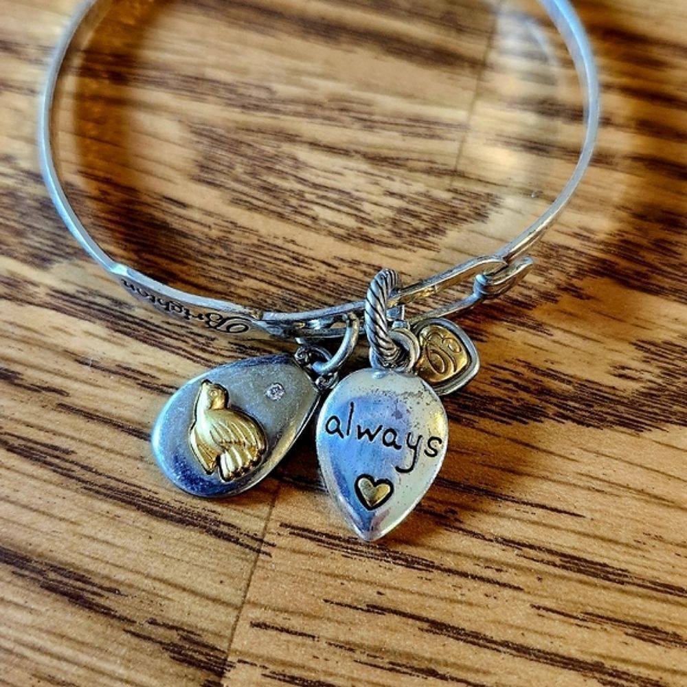 💐BRIGHTON Art & Soul "I Believe in You Always"&"Peace on Earth" Bracelet - Picture 2 of 6